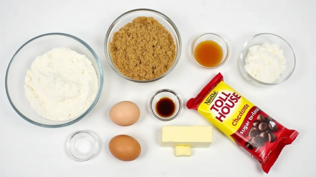 Essential Ingredients for the Nestle Cookie Recipe