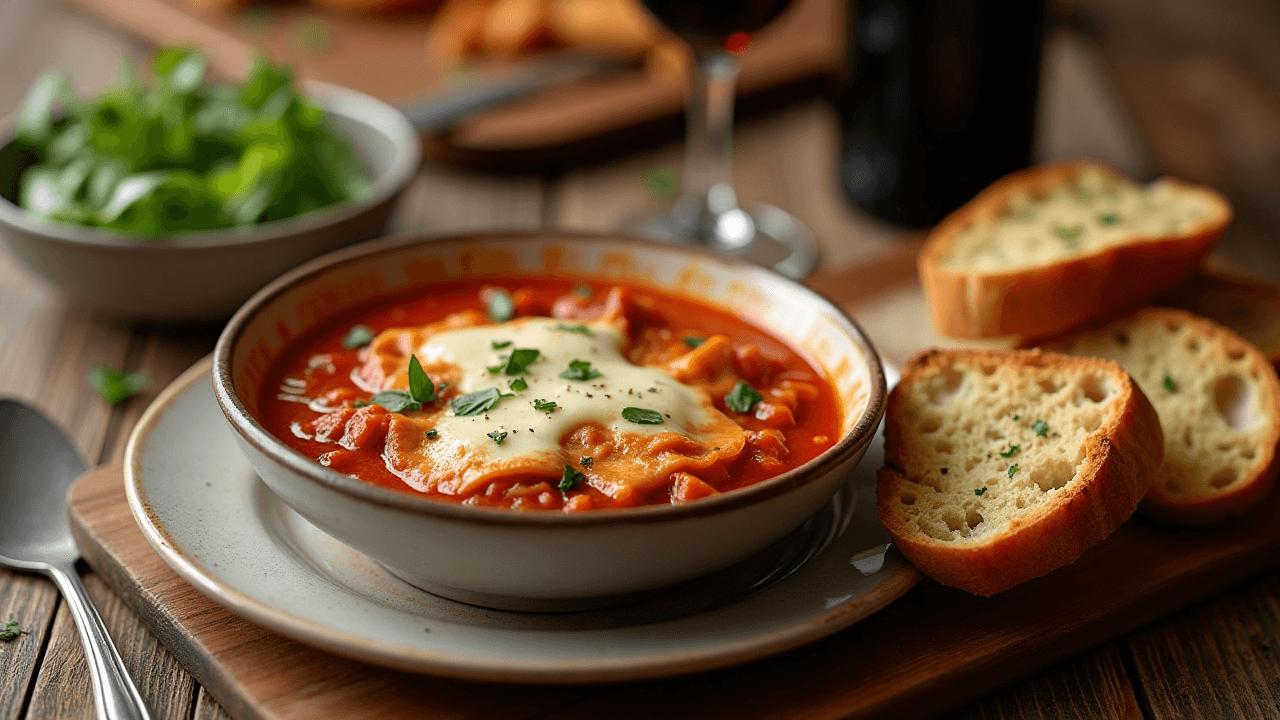 Lasagna Soup Recipe Easy and Delicious Comfort in Every Bowl