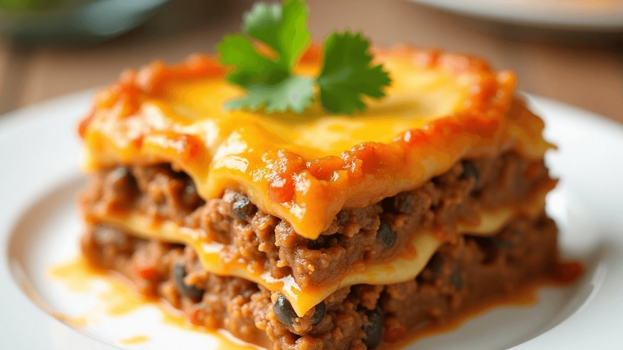 Taco Lasagna Recipe A Delicious Mexican-Italian Fusion